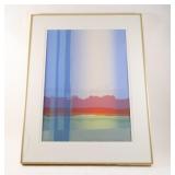 Giorgia Amar # 1 /1 Color Fields Serigraph / Print