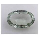 $6,500 - 42.25 ct Cert. Green Amethyst Gemstone