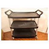 3-Shelf Rolling Utility Cart