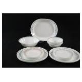 Corelle Mixed Pattern DInnerware & Serving Bowls
