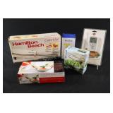 Boxed Kitchen Gadgets/ Accessories w Carving Knife