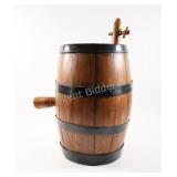 Antique Tabletop Wooden Keg / Barrel