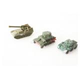 VTG Diecast Military Tanks by Lesney, Dinky &
