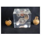 1967 Canadian Centennial Coin Set w Gold Flakes