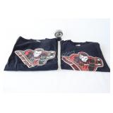 NEW -VTG Original Calgary Hitmen T- Shirts & Puck