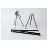 VTG Photography Tripods, Mid-to-Late 20th Century