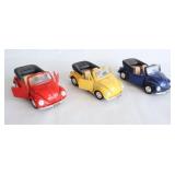 Miniature Classic Volkswagen Beetle Die Cast Cars