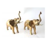 Solid Brass X-Large 13' Elephant Figurines