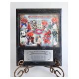 Plaque Montreal Canadiens - 24 Times Stanley Cup