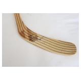 NEW Autographed Eddie Shack Hockey Stick & Puck