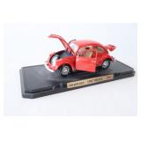 1967 Volkswagen Beetle Red Die Cast Car