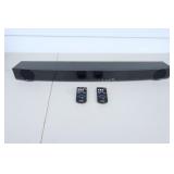 Yamaha YAS-101 Front Surround System, w 2 Remotes