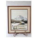 C. Barton Signed Impressionistic Landscape Art