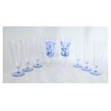 Hand Painted Goblets & Champagne Flutes
