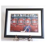 Montreal Canadiens 'Locker Room Framed Print