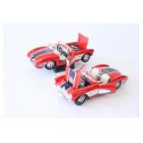 1957 NHL Limited Edition Pair Chevrolet Corvette's