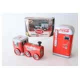 Coca Cola Collectibles Die Cast & Tin Containers