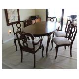 Gibbard Craftsman Cherry Dining Table & Six Chairs