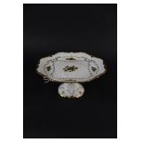 Royal Fine Bone China Pedestal Cake Plate