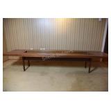 Copper Insert Plant / Table Wood Stand