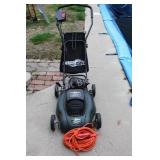 Yard Works Electric 14" Lawn Mower, Cord & Bag