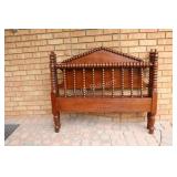 Spool Head & Foot Single Bed with Side Rails