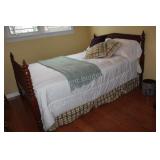 Spool Double Head & Foot Board With Side Boards