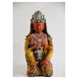 Large Hand Crafted Retro Floor Tibetan Figurine