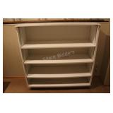 Four Adjustable Shelf Laminate Bookcase