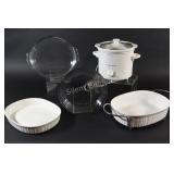 Corning Ware French White Stoneware Oval Platters