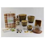 Pottery, Teak Dome Cheese Board & Weights