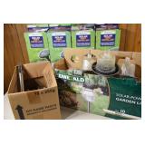 Solar Powered Garden Lights & Pest Repellers