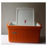 Coleman Vintage Orange Cooler