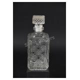 Retro Cut Glass Decanter, Made in France