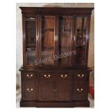 Gibbard Solid Mahogany Buffet Hutch