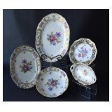 Dresden Serving Trays, Meat & Vegetable