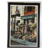 Large Acrylic Floral Artwork on Canvas