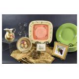 Plates, Serving Platters, Pitcher & Placemats