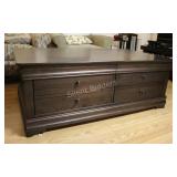 Designer Wood Chest of Drawers Coffee Table
