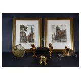 Limited Edition Frame Artwork & Cherub Accents