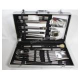 NEW BBQ Utensil & BBQ Set in Case