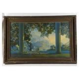 Maxfield Parrish Framed & Signed Print Day Break