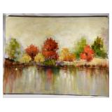 Abstract  Autumn Gloss Finish Artwork