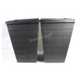 Large Decorative Durable Plastic Plant Containers