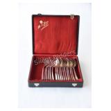 Monogrammed Hallmarked Seafood Fork & Knife Set
