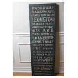 Streets of New York on Stretch Canvas Print