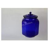 Peanuts Lidded X Large Blue Cobalt Container