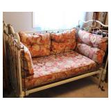 Wrought Iron Antique Crib -