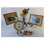 Pedestal Crystal, Prints, Cups & Saucers