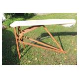 Wooden Collapsible Slim Profile Ironing Board
